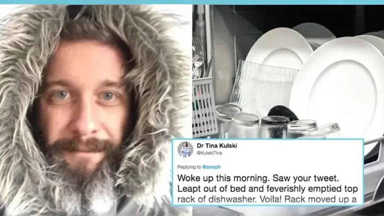 Man's seemingly obvious “dishwasher hack" is blowing everyone's minds.