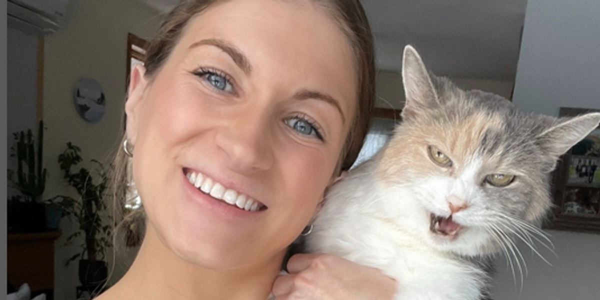 Adopting her grandfather's grumpy cat turned into a movement to place senior pets - GOOD