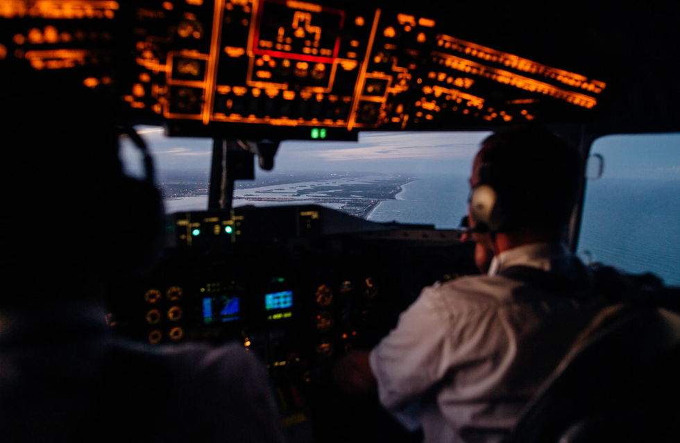 Aviation emergency, Heroic pilots, Aircraft malfunction, Air safety, Atlanta incident, Flight control issues, Brickyard Flight 4439, Trim runaway, Pilot crisis, Aviation safety