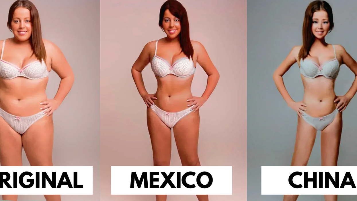 beauty standards, Perceptions of Perfection, Superdrug Online Doctors, photoshop experiment, body image, ideal body, global beauty, BMI, societal pressure, viral study