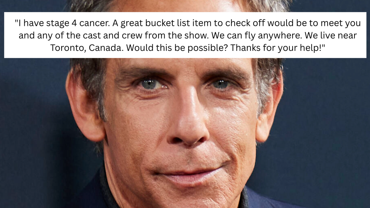 Ben Stiller, Severance, Emily Powell-Heaton, Stage 4 cancer, bucket list, viral story, metastatic breast cancer, Apple TV+, heartwarming, X