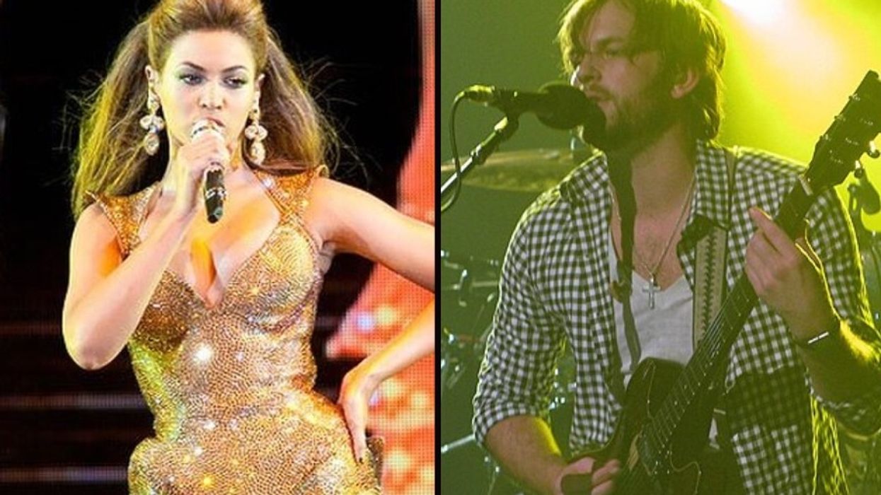 beyonce, kings of leon, sex on fire, beyonce kings of leon cover, beyonce live cover