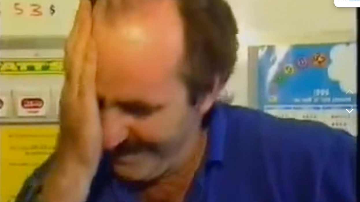 Bill Morgan, luckiest man alive, lottery re-enactment, viral lottery video, coma survivor, double jackpot, Australian lottery, scratch-off win