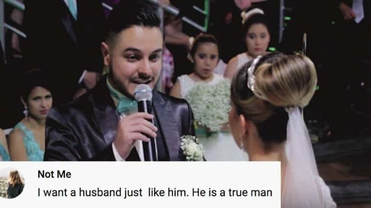 blended family, step-parenting, viral video, wedding, heartwarming, family, love, vows, feel good stories