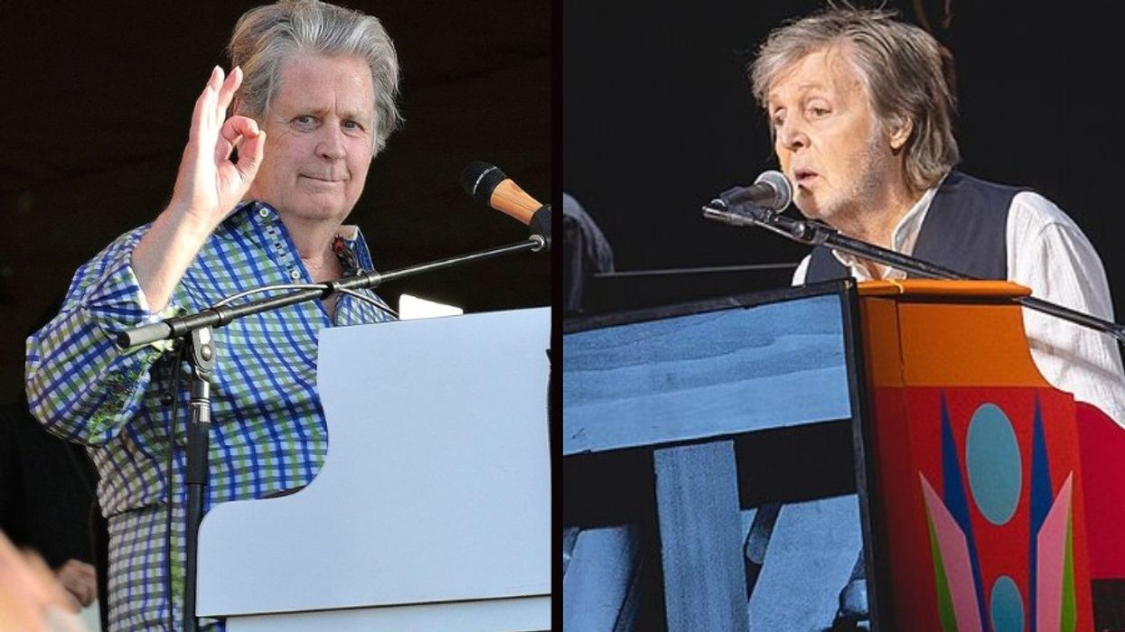 brian wilson, paul mccartney, brian wilson tribute, the beatles, the beach boys