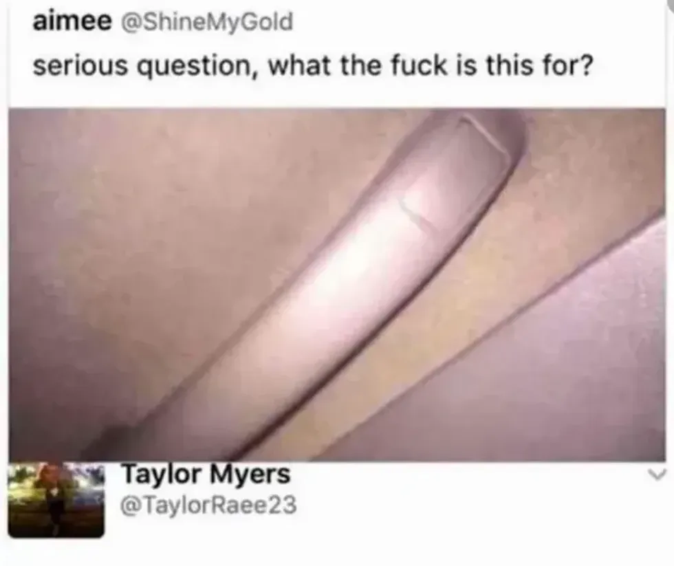 car handle, car ceiling grip, viral tweet, oh shit bar, twitter mystery solved, car interior parts, tiktok viral moment, passenger handle, funny mom moments, driving humor
