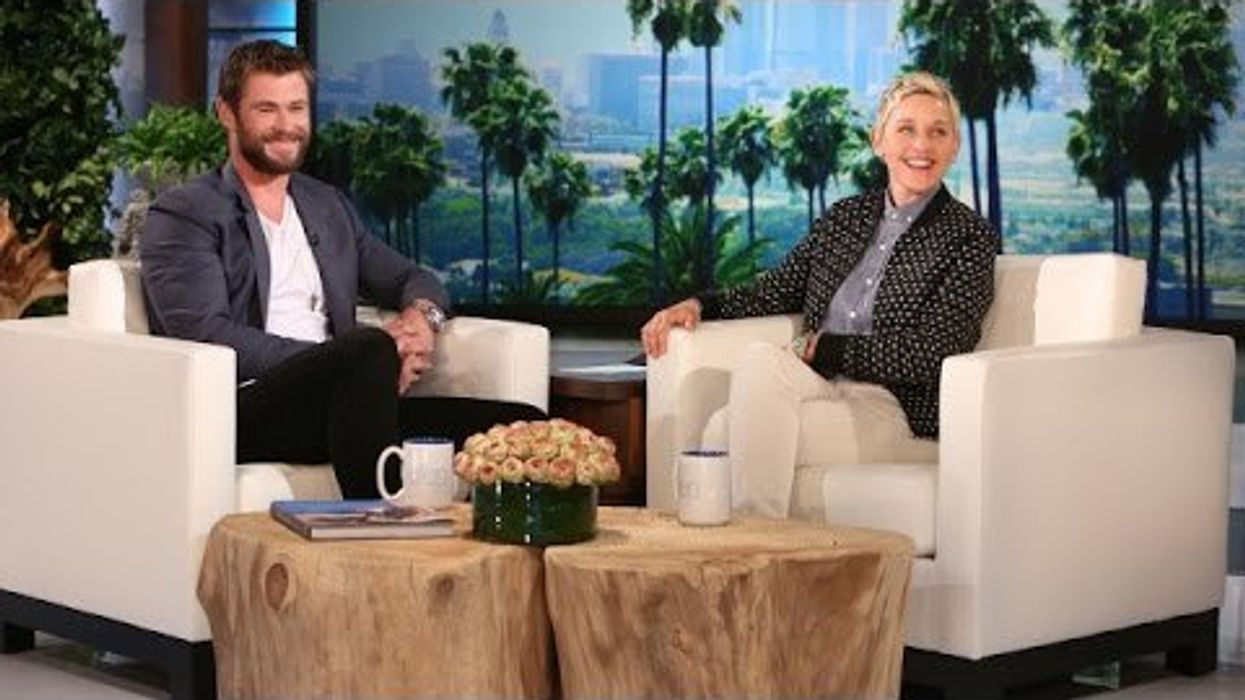 Chris Hemsworth's reaction to his daughter wanting a penis deserves a standing ovation.