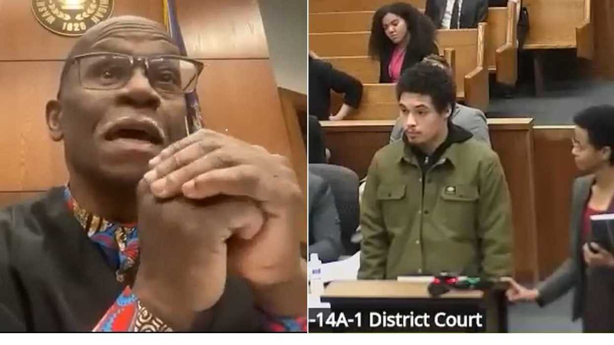 court room, J. Cedric Simpson, judge, defendant, guilty plea, court case, guilty