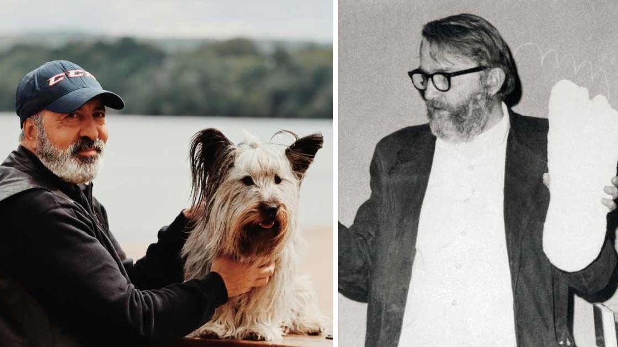 Anthropologist donated his body but only on the condition that his dog stay by his side in the museum