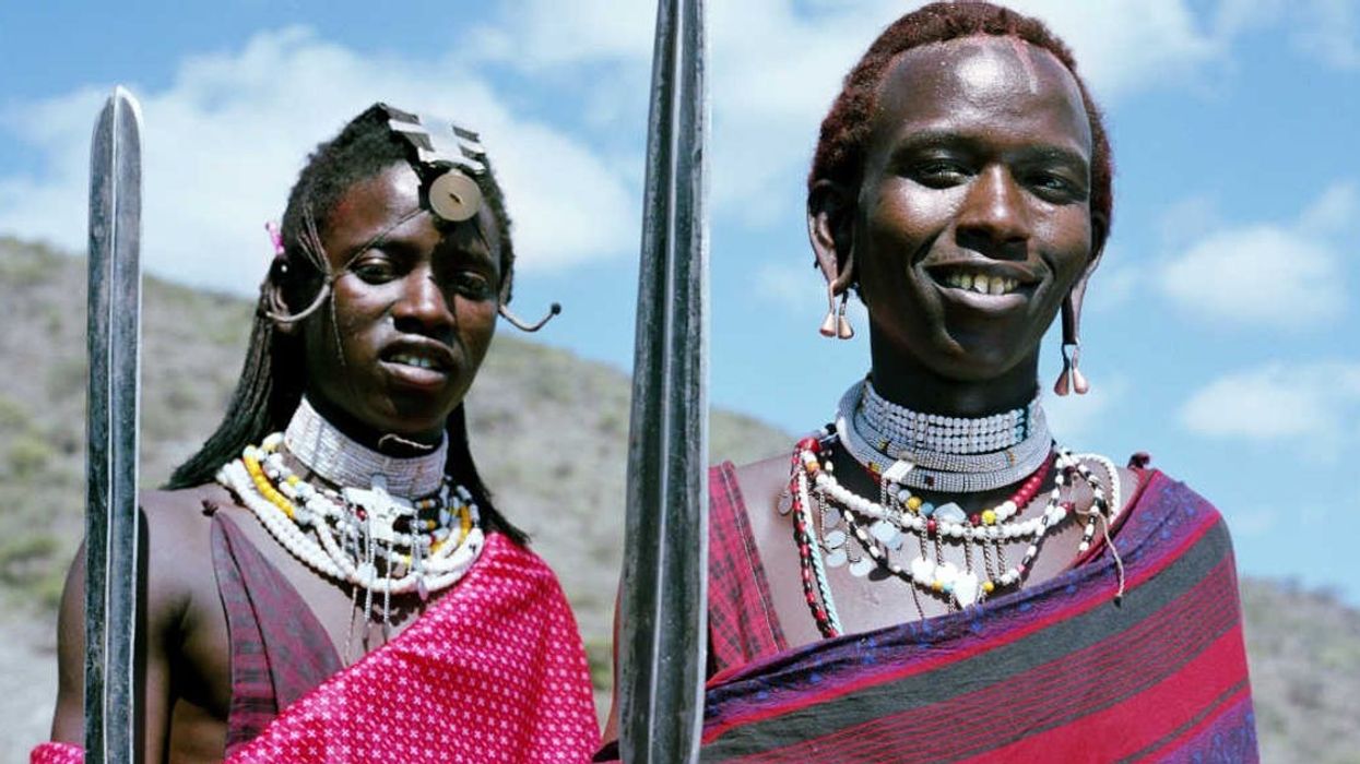 White man stuns African Maasai tribals by speaking their language, ends up becoming honorary member of tribe