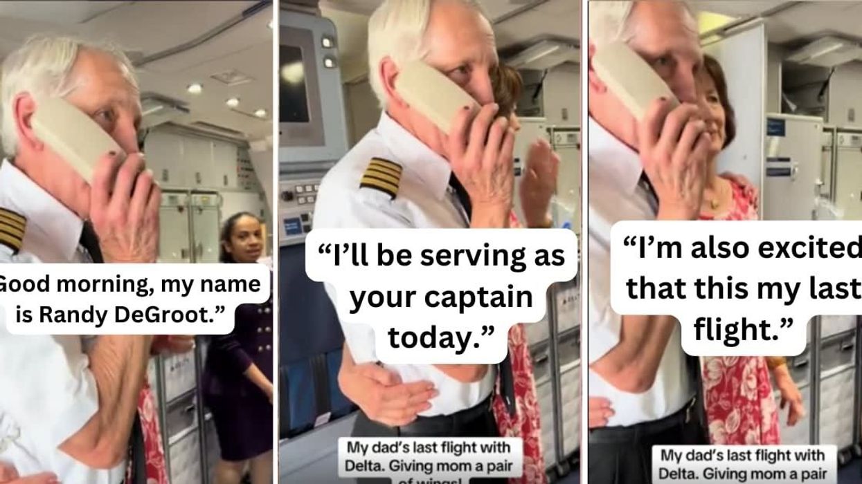 Pilot honors wife of 43 years before his last flight and it is the most wholesome thing ever