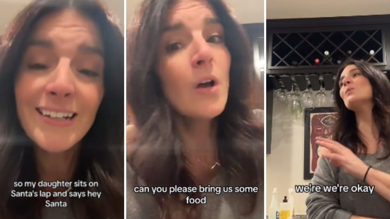 Mom can't stop laughing after her 4-year-old daughter makes oddly specific request to Santa Claus