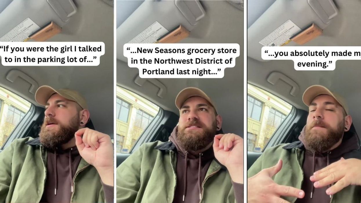 Man has wholesome encounter with woman at grocery store and the internet loves it