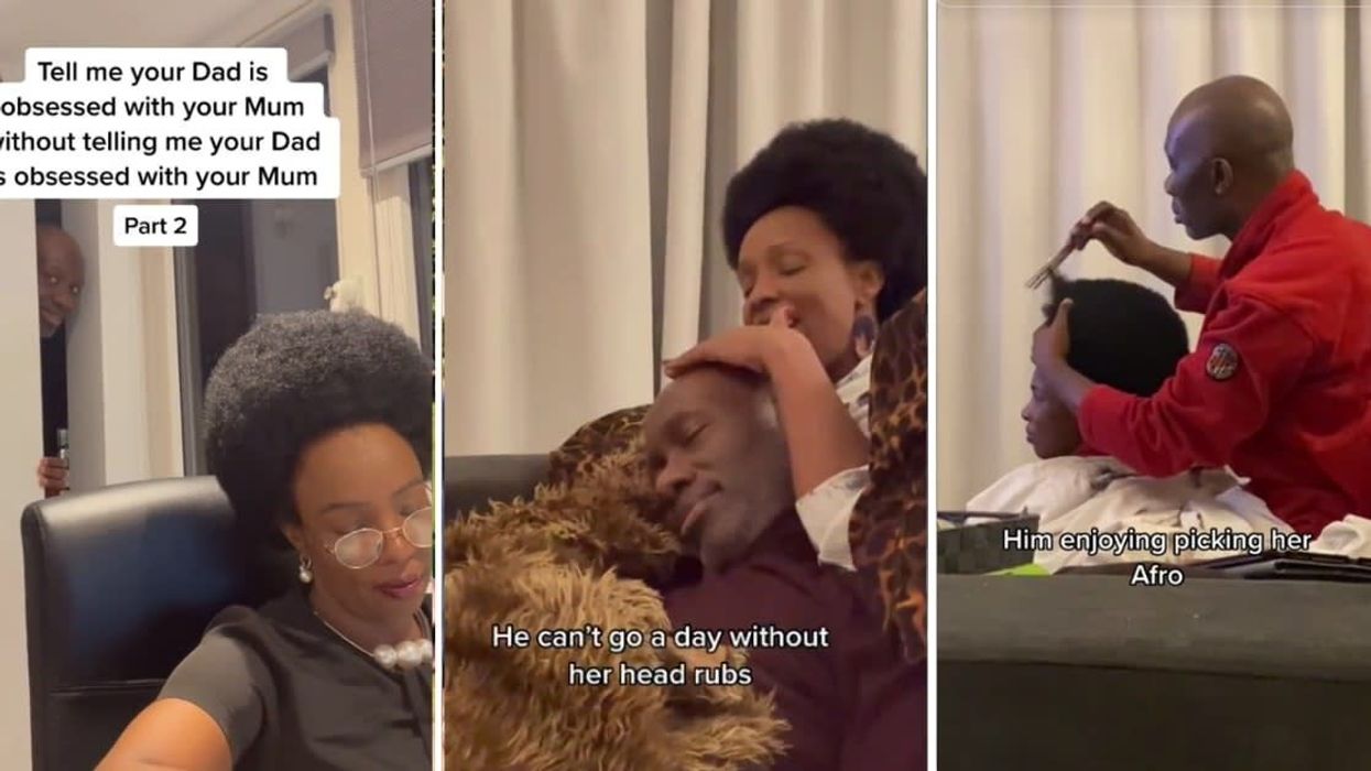 Husband's adorable hair routine for his wife has everybody believing in true love and soulmates