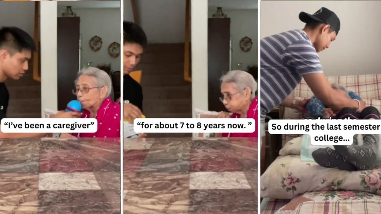 Boy becomes his grandma's full-time caregiver so that she doesn't have to go to assisted living