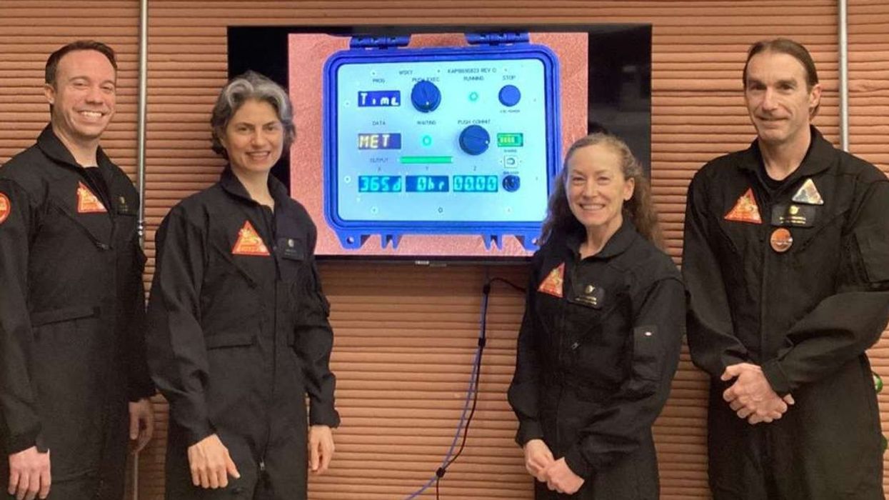 Four NASA astronauts just spent 378 days in a simulated Mars habitat