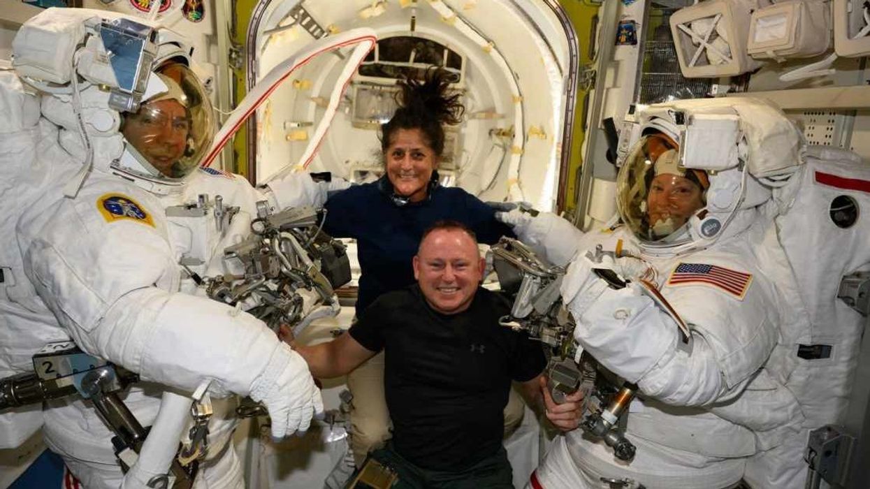 Astronauts stuck indefinitely in space are killing time by just hanging out and it's pretty rad