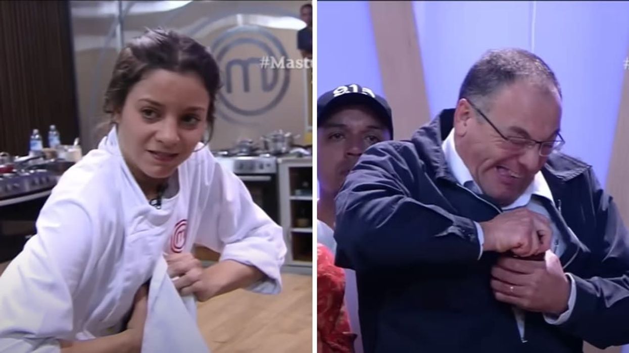 MasterChef contestant's dad opening jar for her in an adorably wholesome moment never gets old