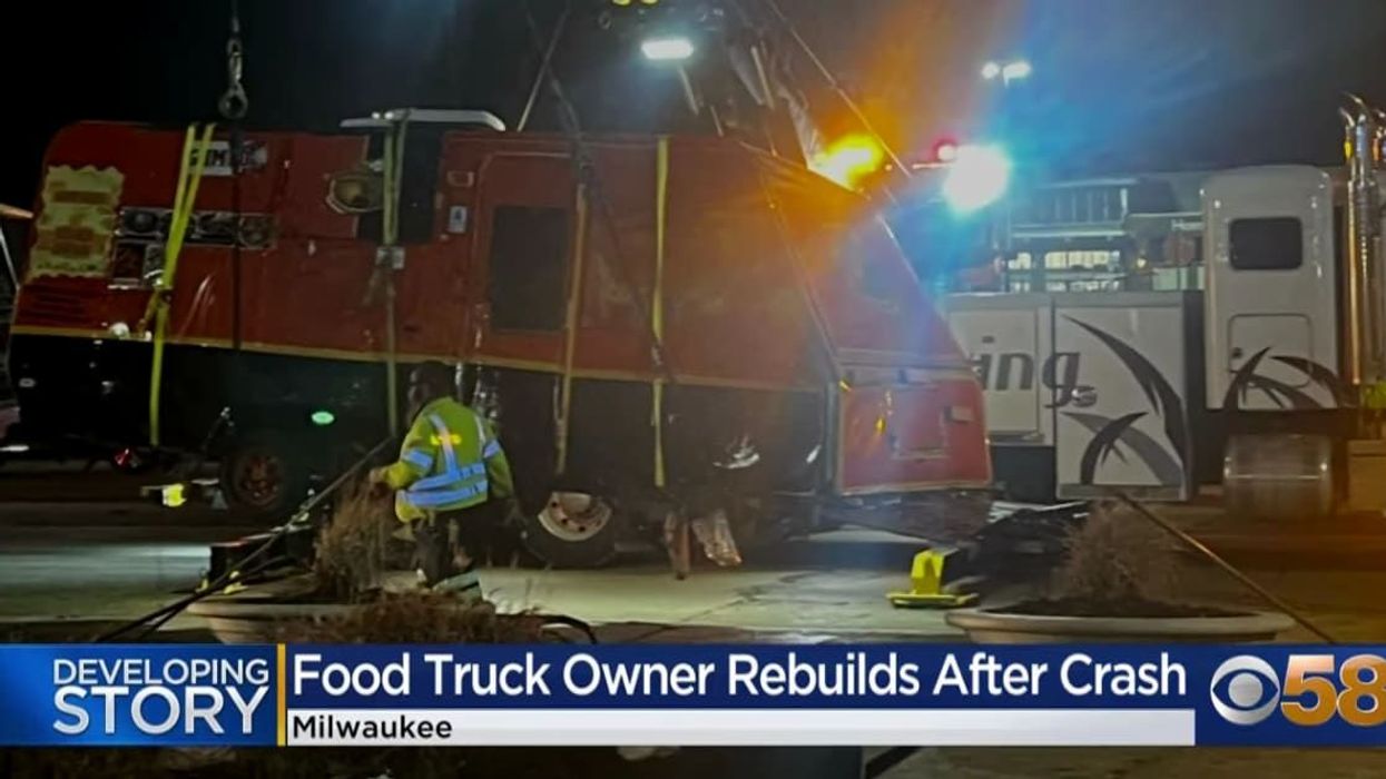 Man 'lost everything' in crash that destroyed his food truck so community stepped up and raised $46k