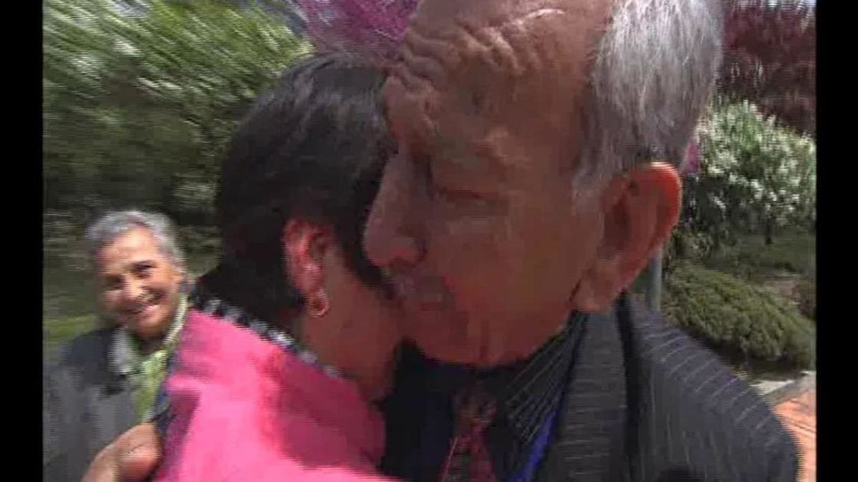 Korean woman reunites with Turkish soldier who adopted her after she was orphaned in the war 60 years ago
