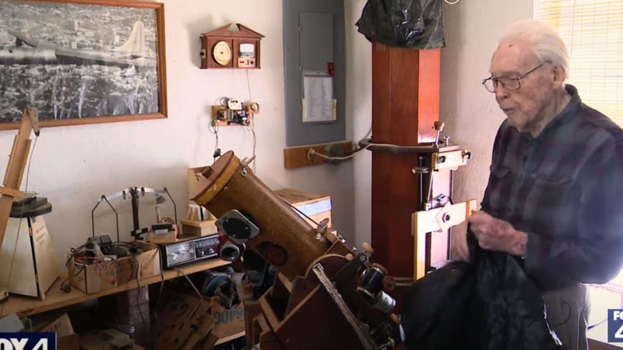 105-year rold eclipse chaser who dedicated his life to study the phenomenon ready for 13th eclipse