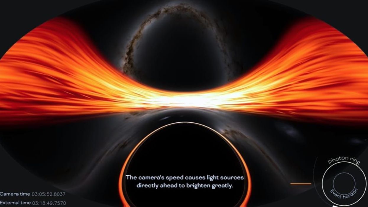 NASA simulation shows what it's like to travel to a black hole, results are mind-boggling