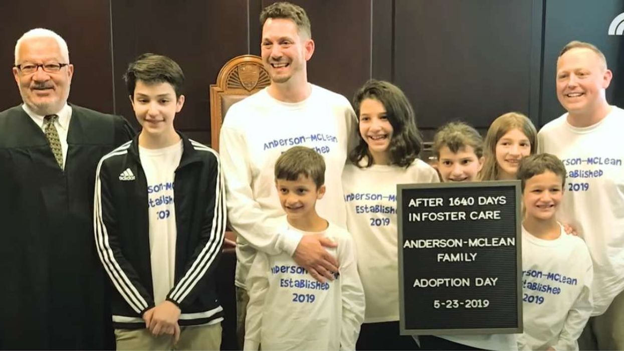 Gay dads reveal why they adopted six siblings who spent 4 years in foster care