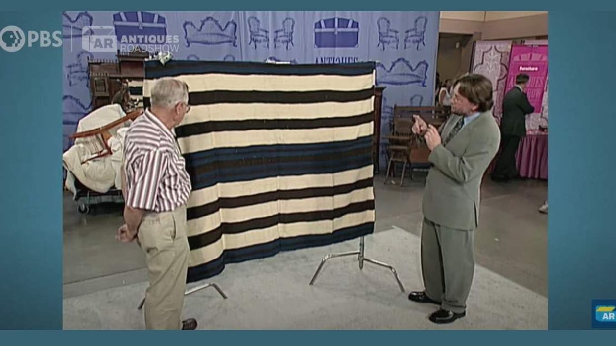 'Antiques Roadshow' guest gets teary-eyed after learning the true worth of his heirloom blanket