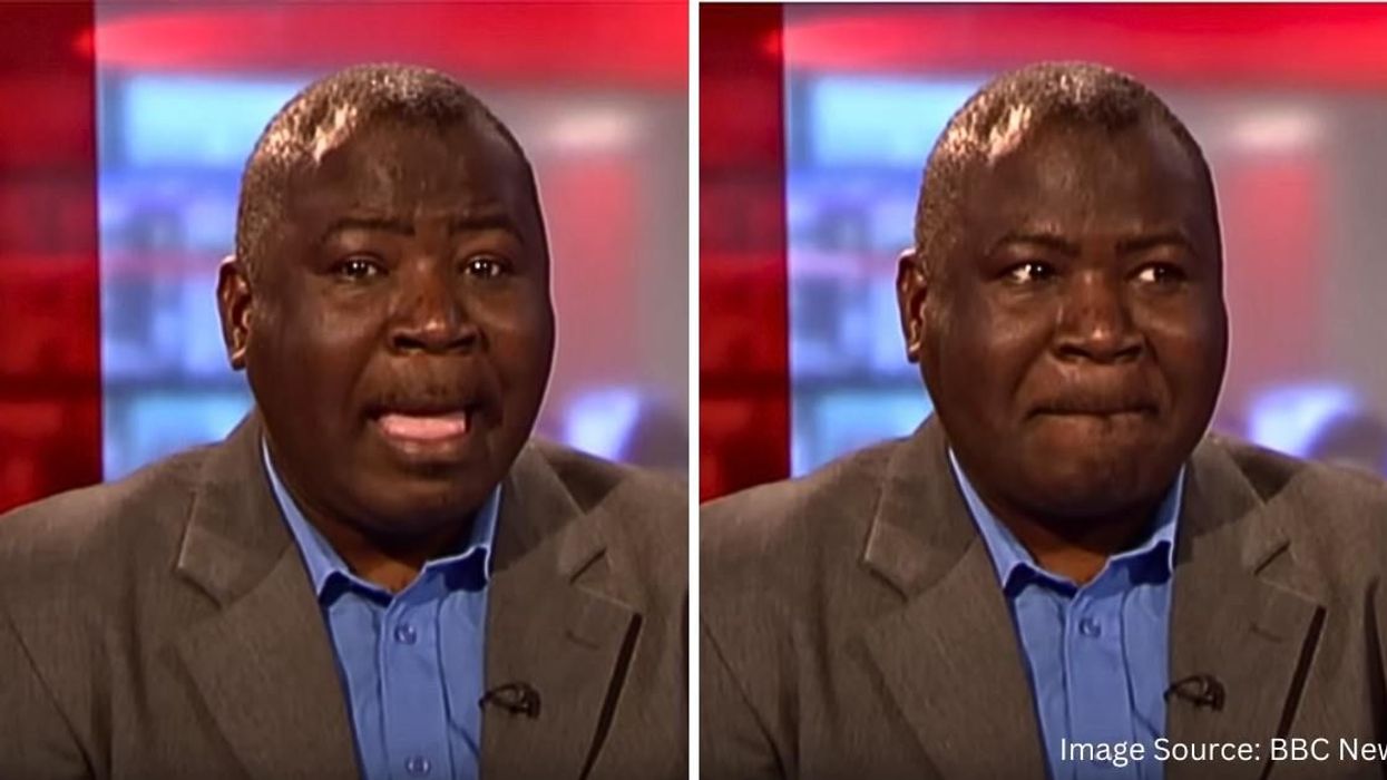 Man goes to BBC for an interview. They accidentally put him on live TV as an expert