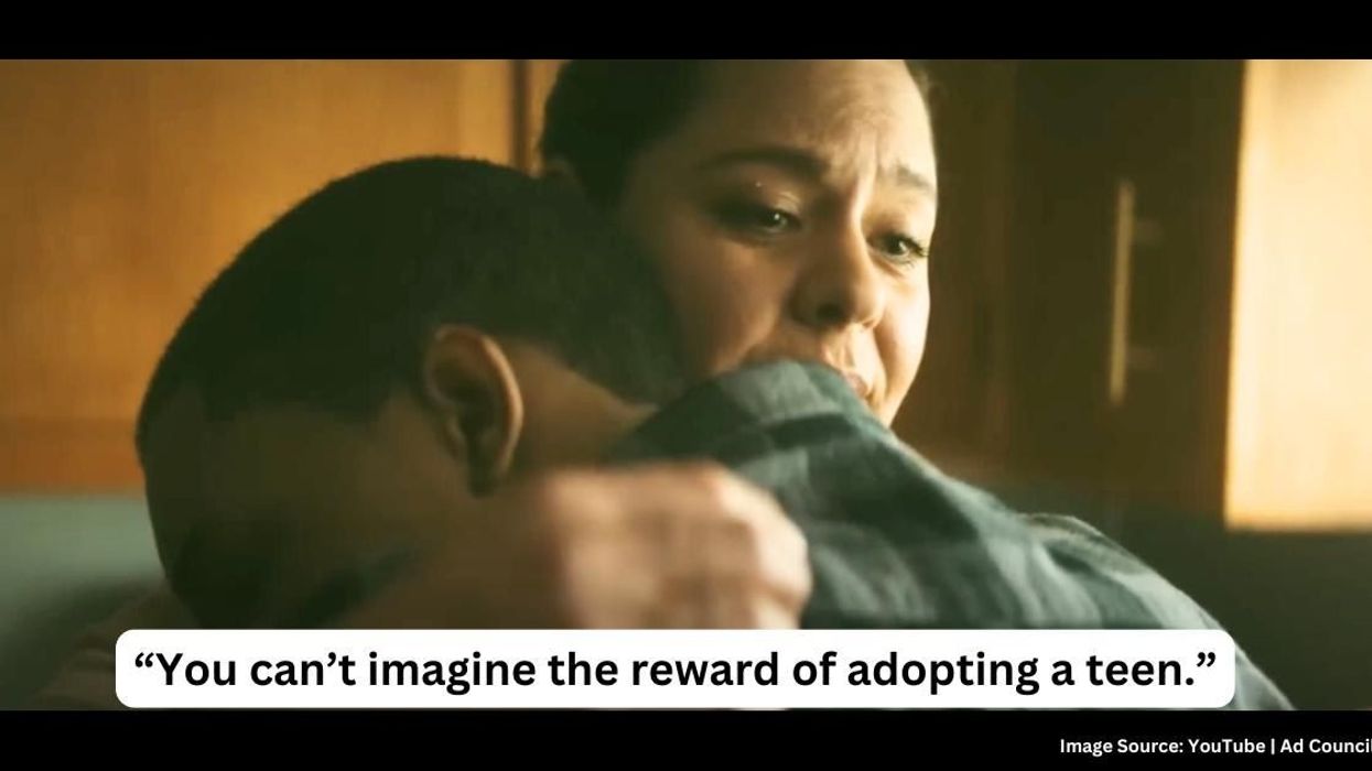 PSA showing true story of teen finally getting adopted and becoming part of new family has people in tears
