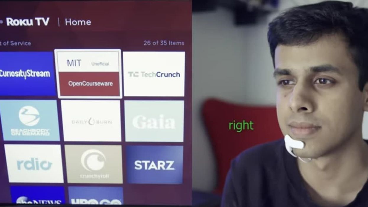 MIT student creates device that can listen to your thoughts and has access to the internet