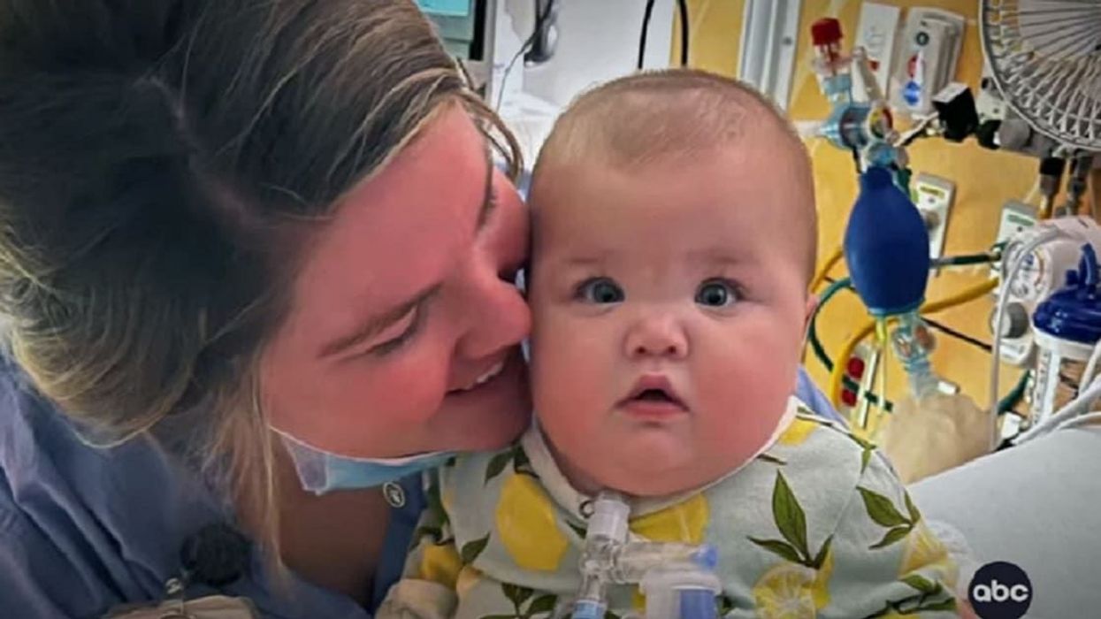 Abandoned baby with little chance to survive gets adopted by NICU couple who nursed her for 8 months