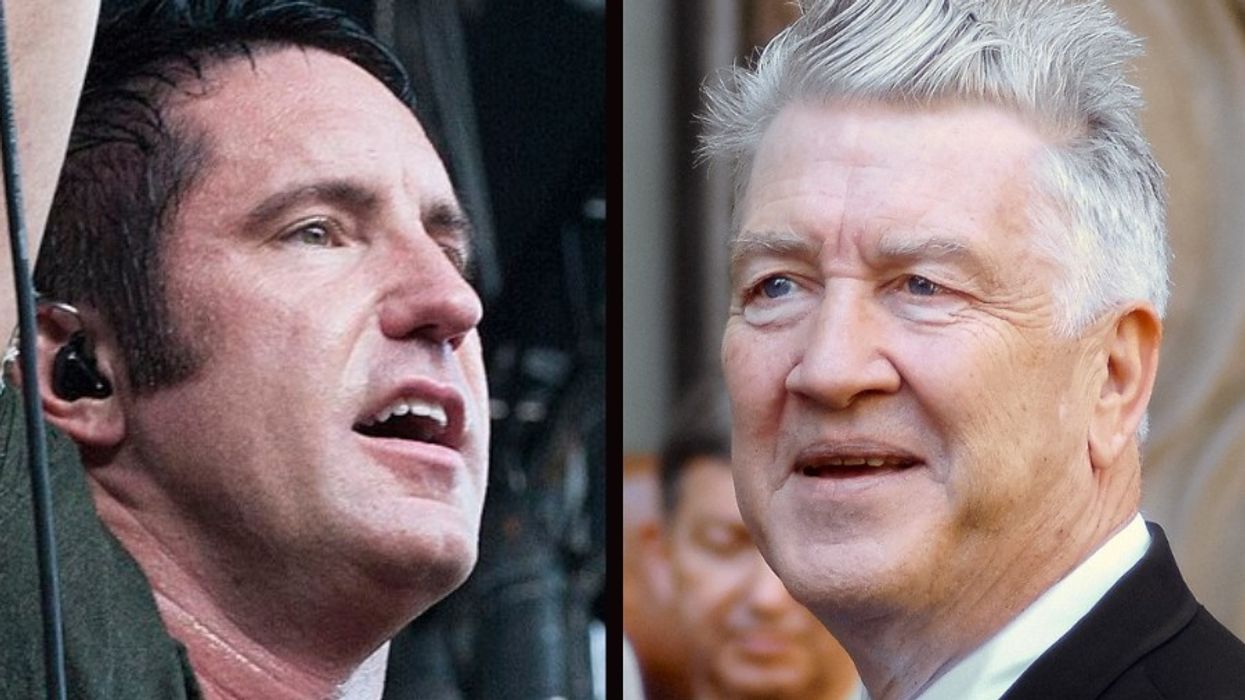 david lynch, trent reznor, nine inch nails, blue velvet, twin peaks