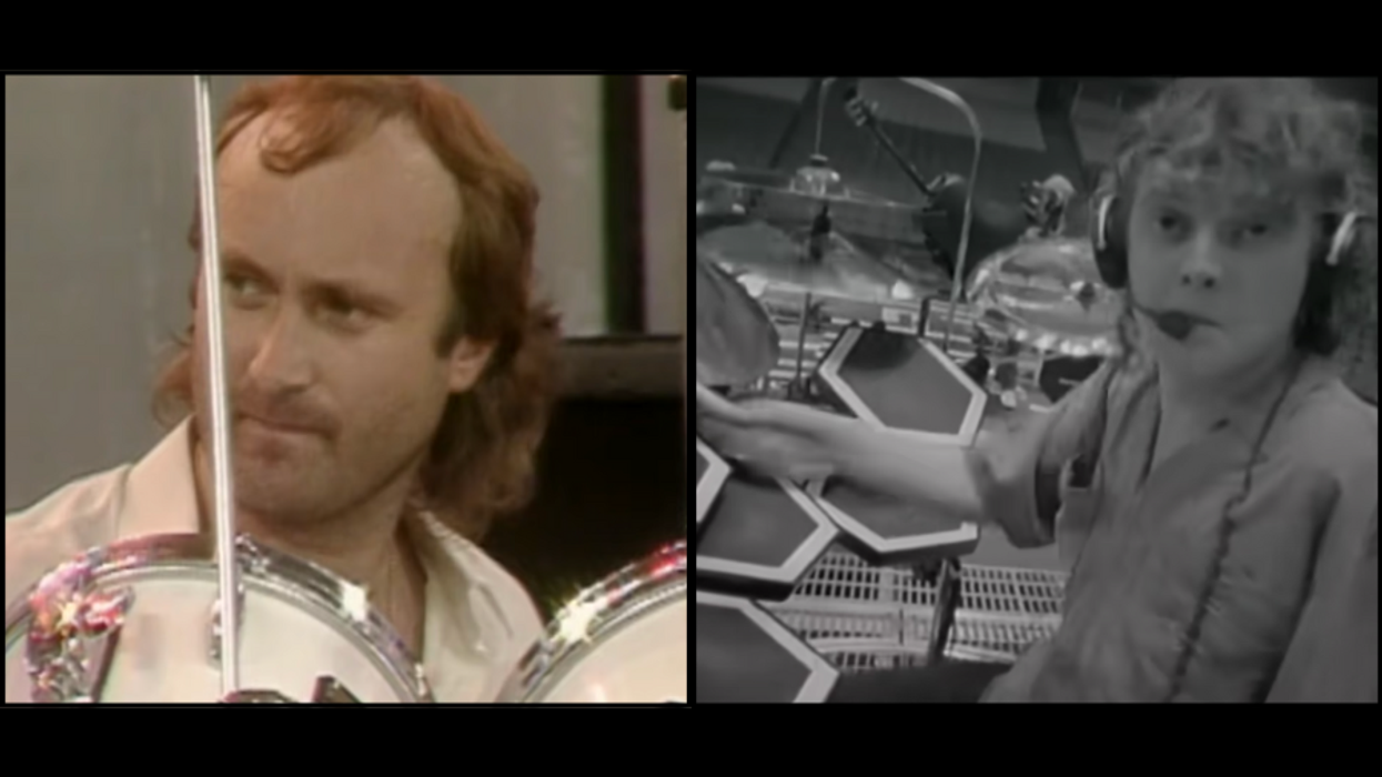 def leppard, rick allen, phil collins, drummer, inspiration