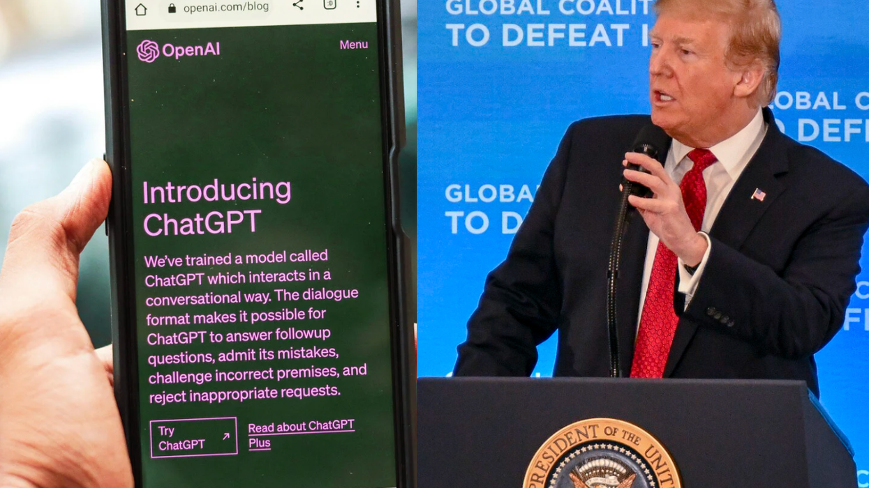 donald trump, chatgpt, artificial intelligence, metaphors, large language models