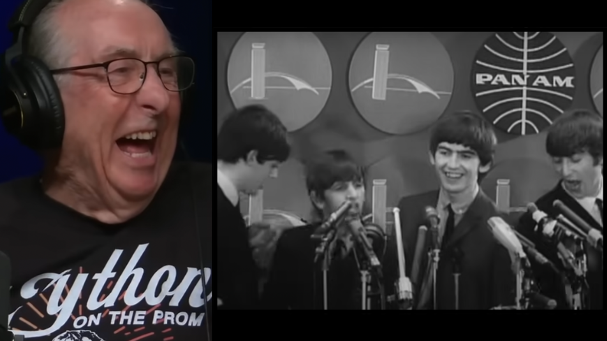 Eric Idle, The Beatles, Monty Python, humor, George Harrison
