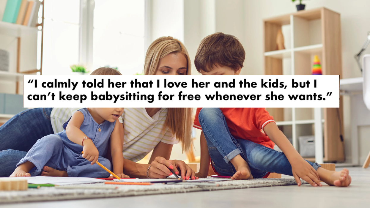 family conflict, babysitting, setting boundaries, unpaid labor, childcare, family dynamics, mental health, aita, reddit stories, personal finance