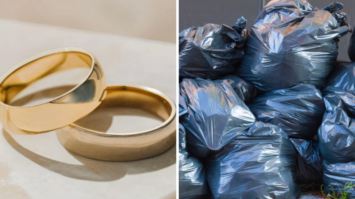 feel good story, lost and found, wedding rings, x-ray machine, hospital