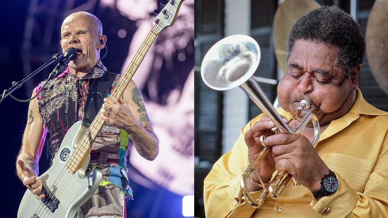 Flea, Red Hot Chili Peppers, Dizzy Gillespie, Rock Music, Jazz, legends, famous musicians