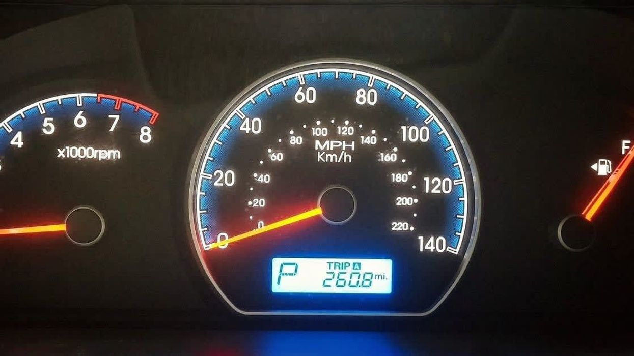 Awesome chart shows you how far you can drive on empty