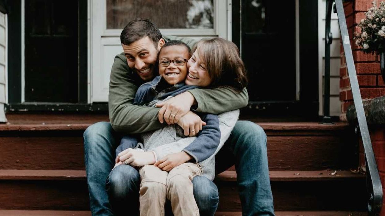 Video of family celebrating adopted boy's birthday shows how healthy relationships are nurtured