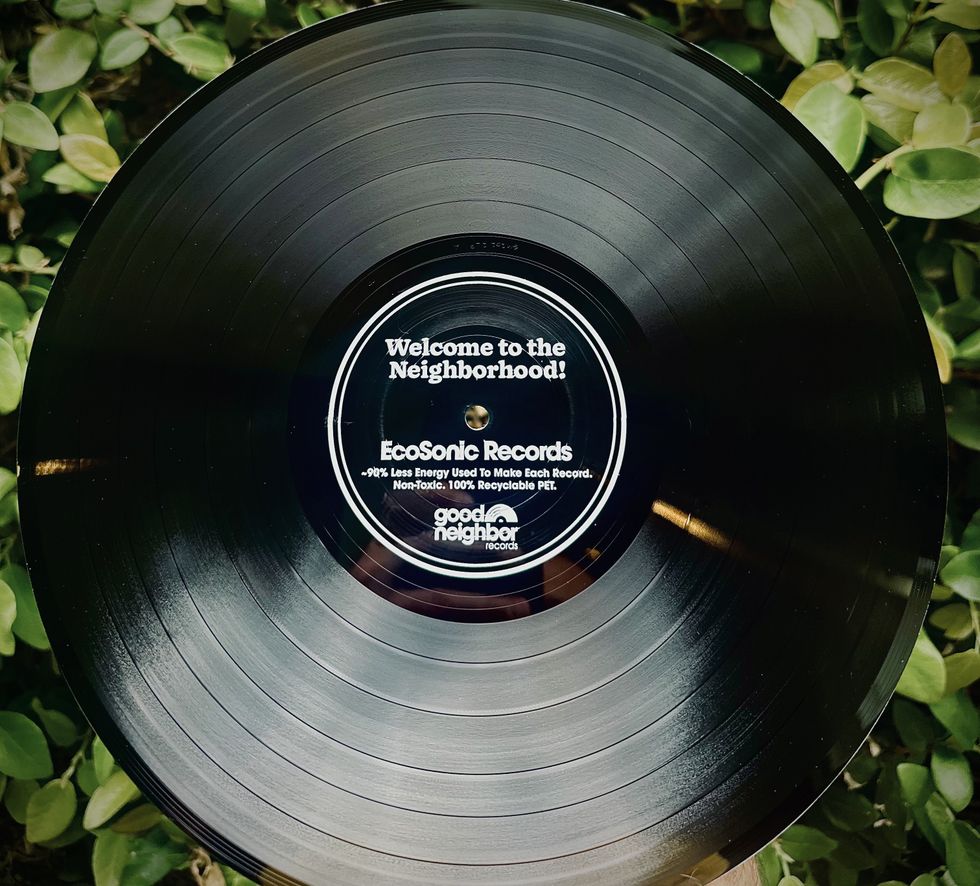 Good Neighbor, record, records, recording, green, environmentally friendly
