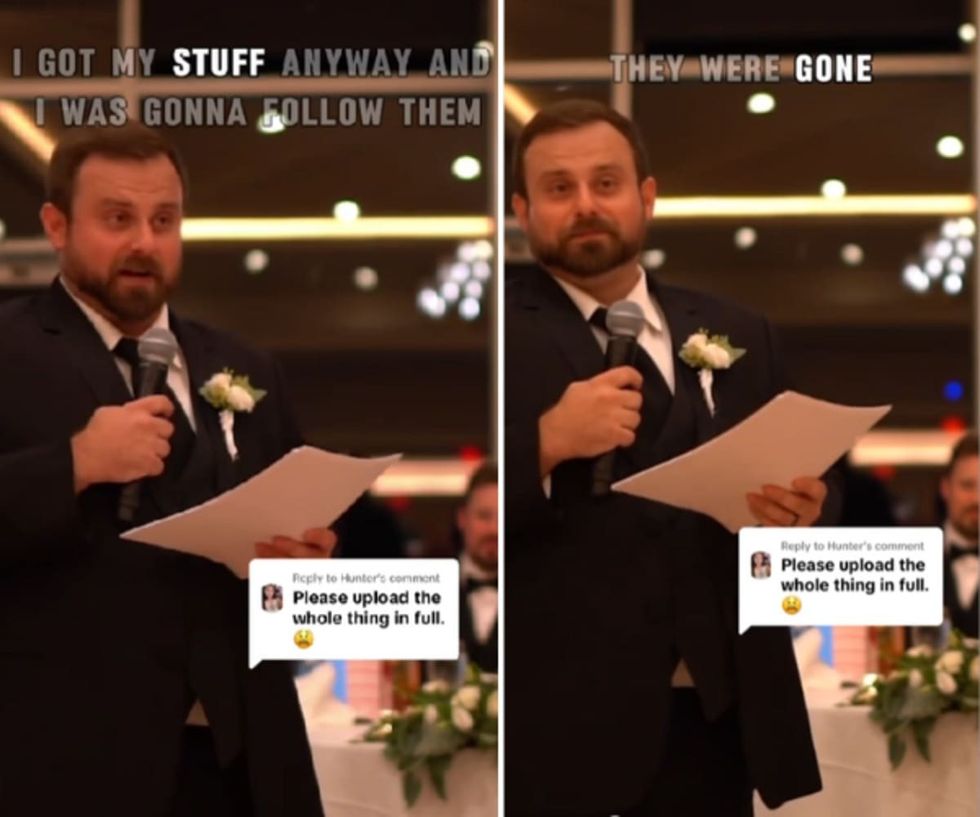 Groom's brother narrates funny incident. Image Source - TikTok