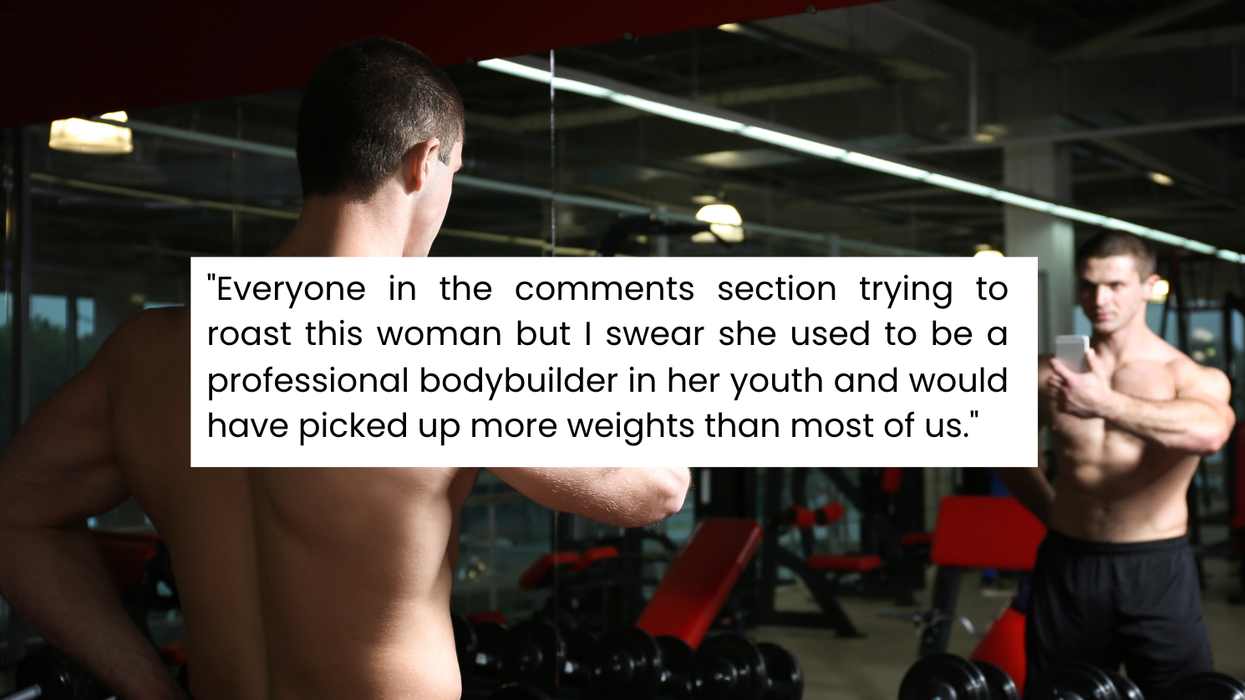 gym, bodybuilding, wholesome, viral video, TikTok, Instagram, Sebastian Anderson, Mama TJ, Ms. Olympia, ESPN