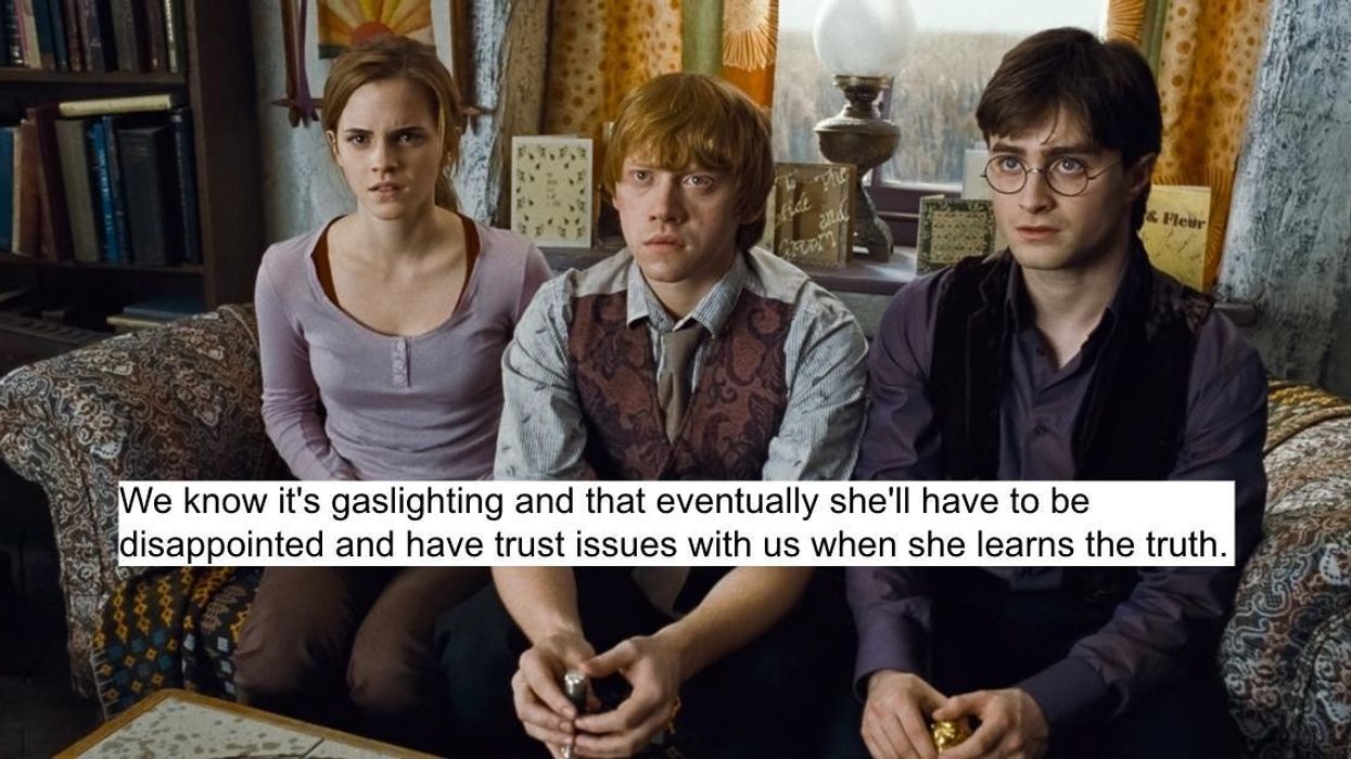 harry potter, parenting fail, gaslighting, child psychology, reddit parenting, viral tweet, imagination vs reality, trust issues, cult behavior, fantasy and fiction