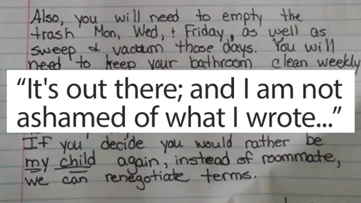Heidi Johnson, tough love, mom, parenting, viral letter, Facebook, 13-year-old, YouTuber son, accidental viral post, parenting debate, roommate letter