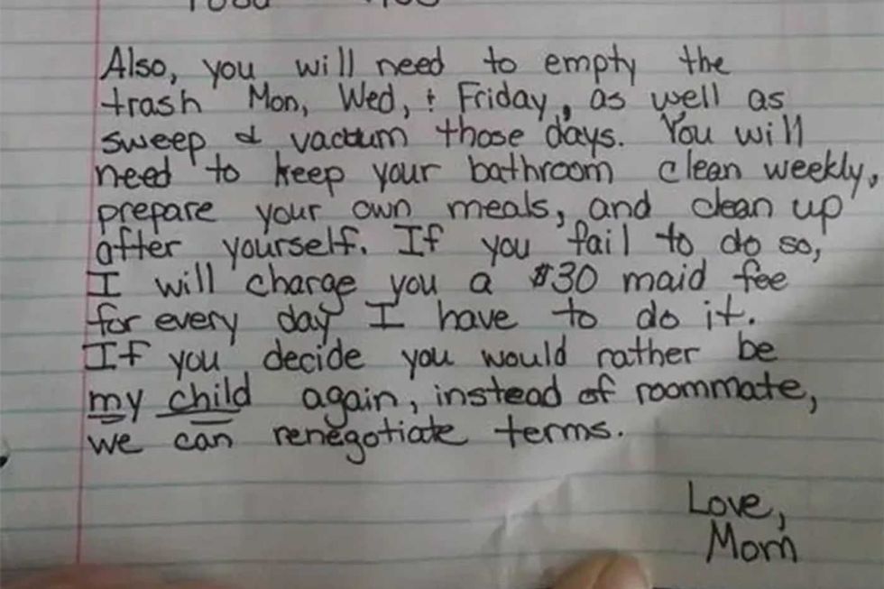 Heidi Johnson, tough love, parenting, viral letter, Facebook, 13-year-old, YouTuber son, accidental viral post, parenting debate, roommate letter