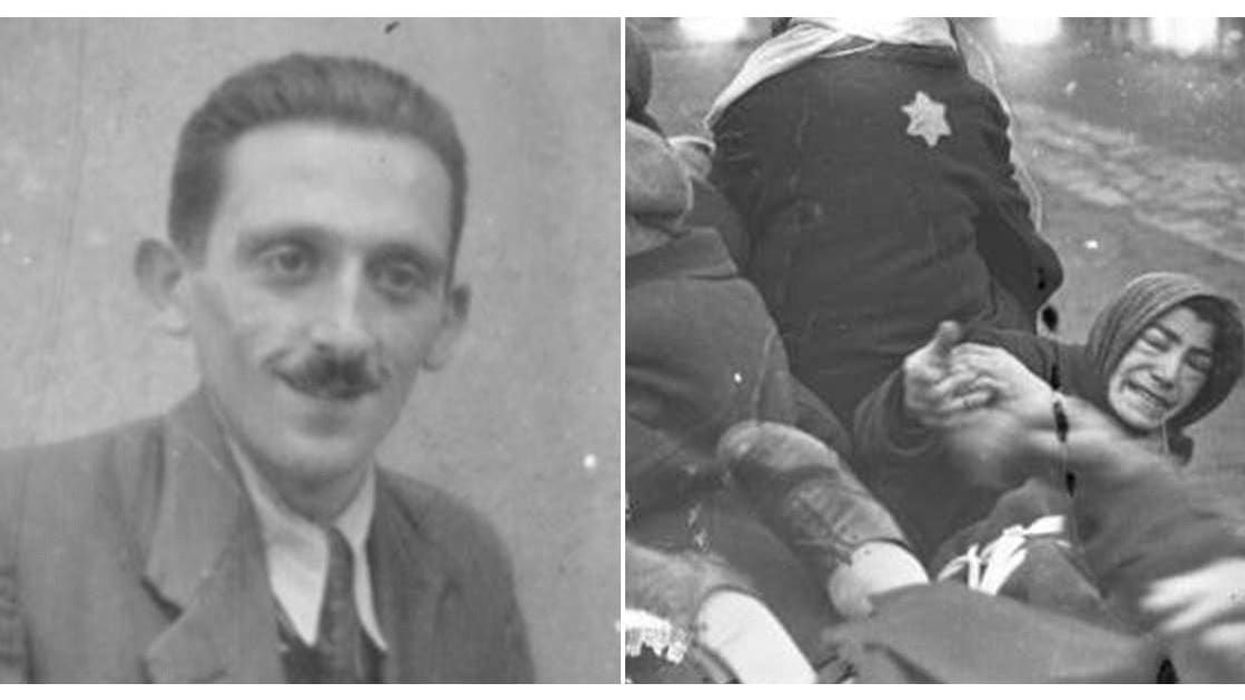 He photographed Nazi atrocities and buried the negatives. The images are unforgettable.