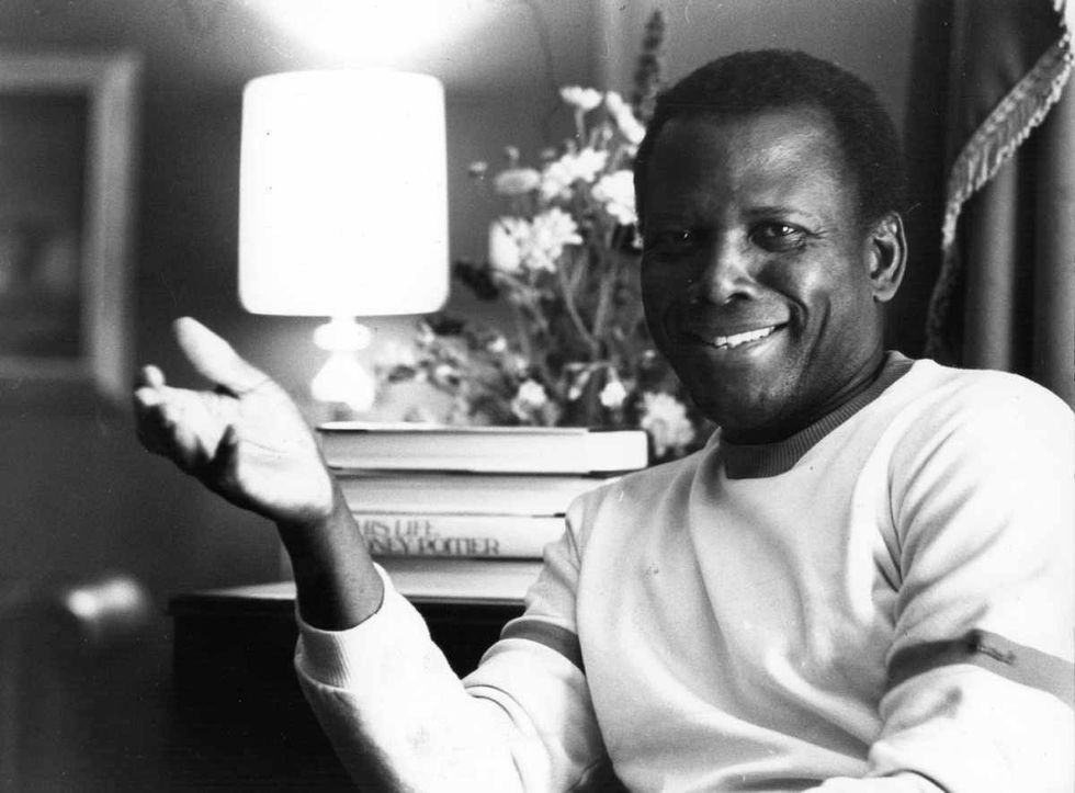 Image Source: 15th September 1980: Sidney Poitier , the American actor and film director. Hollywood's first real black star. (Photo by Evening Standard/Getty Images)