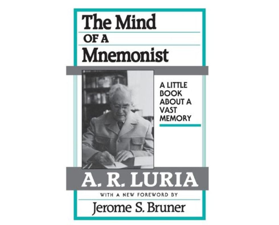 Image Source: Amazon | The Mind of a Mnemonist: A Little Book About a Vast Memory